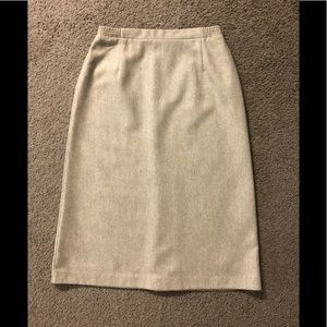 TanJay Wool Blend Tweed Skirt Sz 8🌟 Elastic Waist